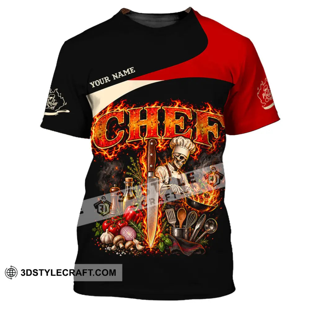 Unisex Shirt - Custom Chef Shirt - T-Shirt / S - T-shirt