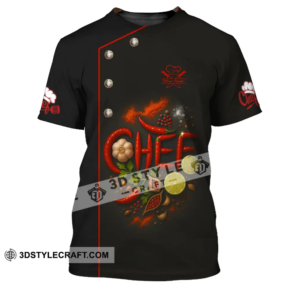 Unisex Shirt - Custom Chef Shirt T-Shirt / S T-shirt