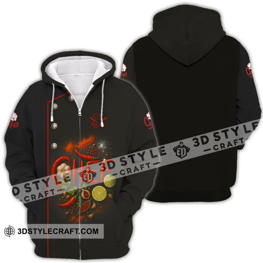 Unisex Shirt - Custom Chef Shirt style option 4