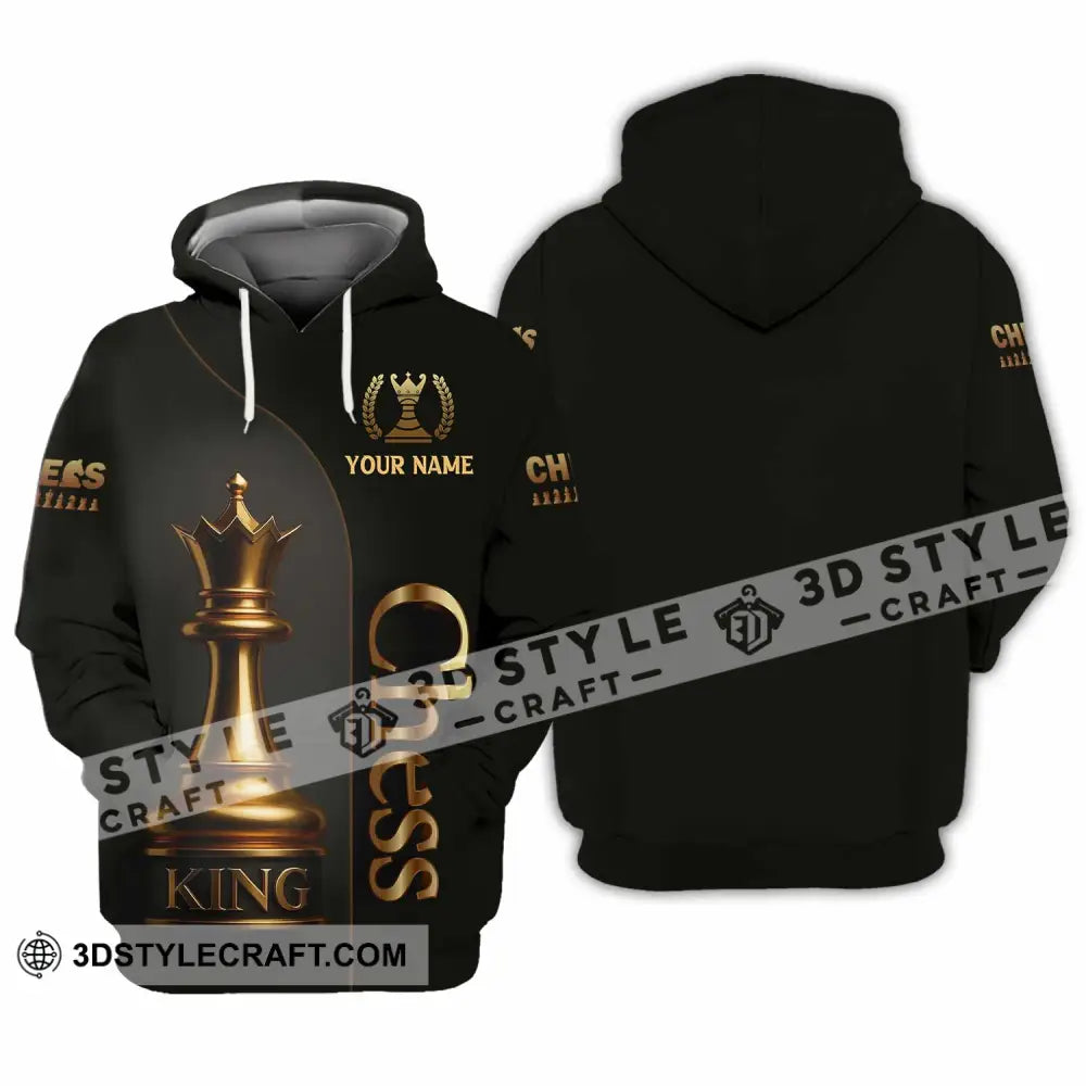 Unisex Shirt - Custom Chess 3D Shirt Hoodie / S T-shirt