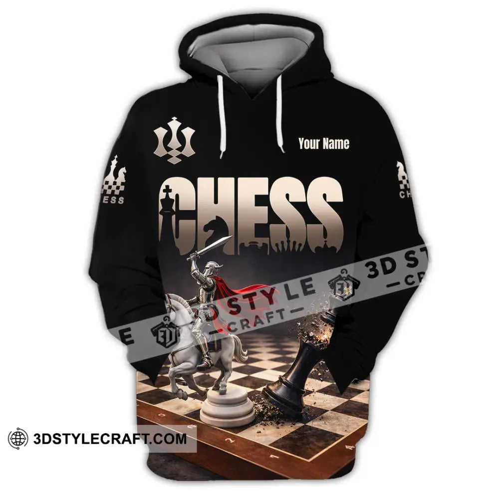 Unisex Shirt - Custom Chess 3D Shirt Hoodie / S T-shirt