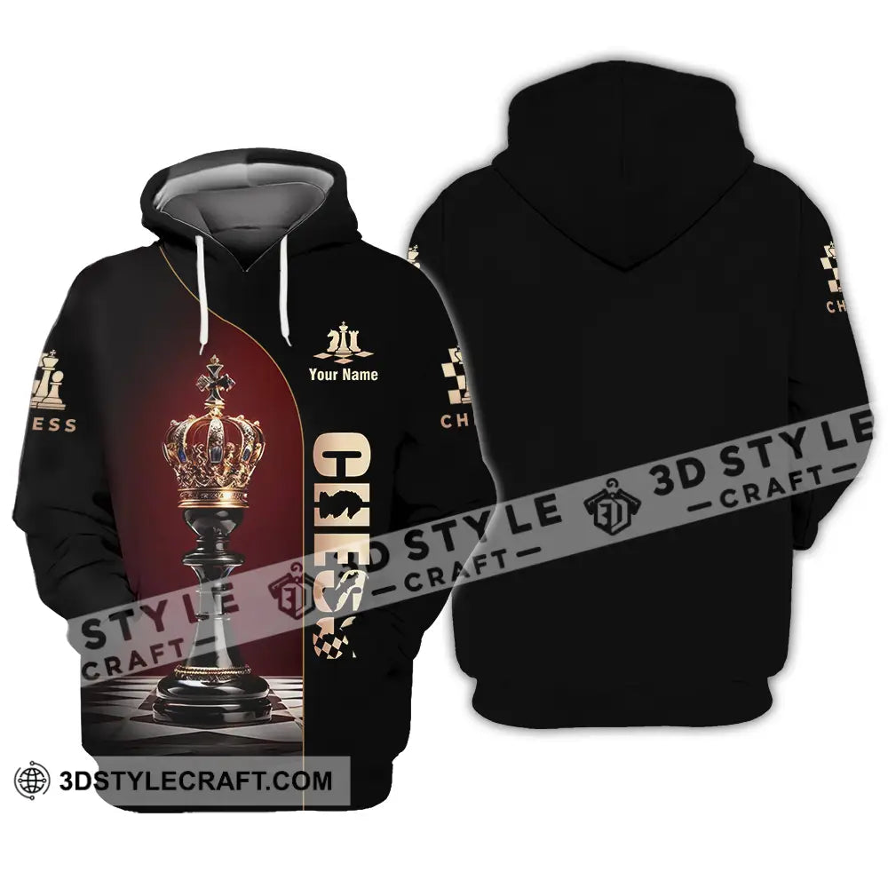 Unisex Shirt - Custom Chess 3D Shirt Hoodie / S T-shirt