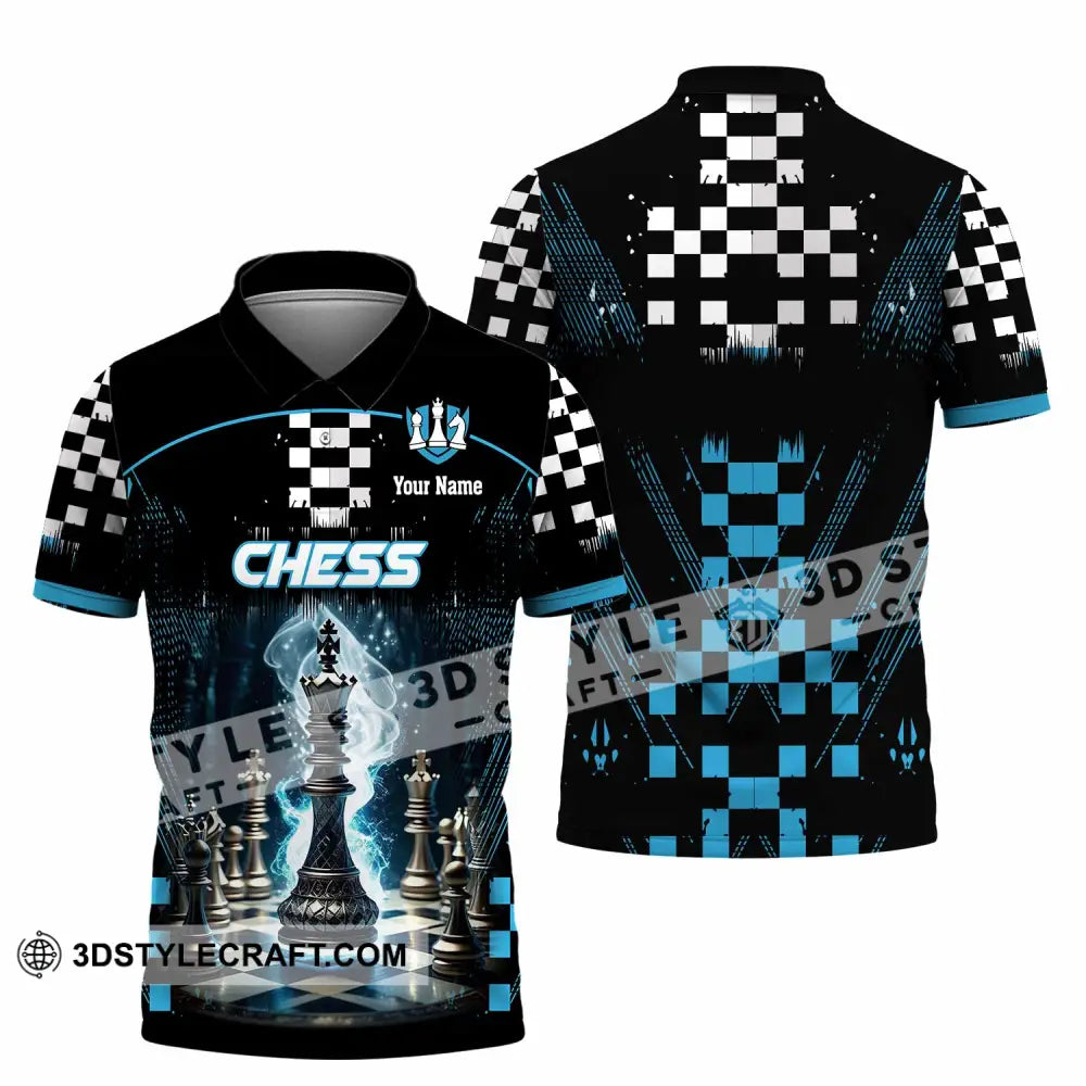 Unisex Shirt - Custom Chess 3D Shirt Polo Shirt / S T-shirt
