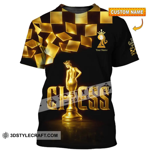 Unisex Shirt - Custom Chess 3D Shirt style option 1