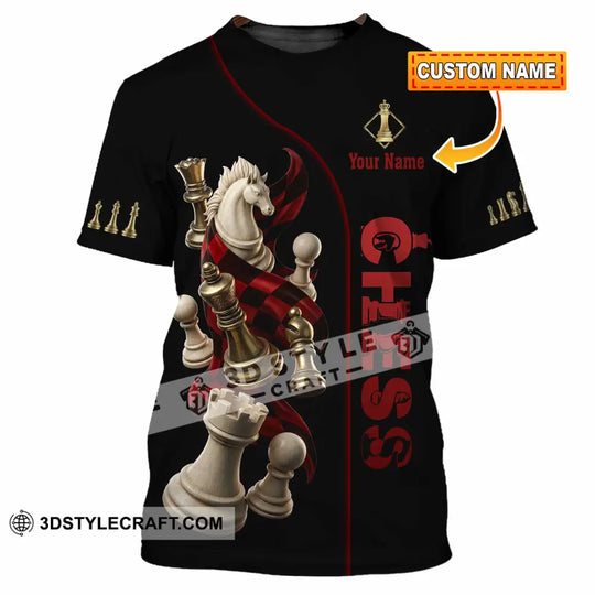 Unisex Shirt - Custom Chess 3D Shirt style option 1