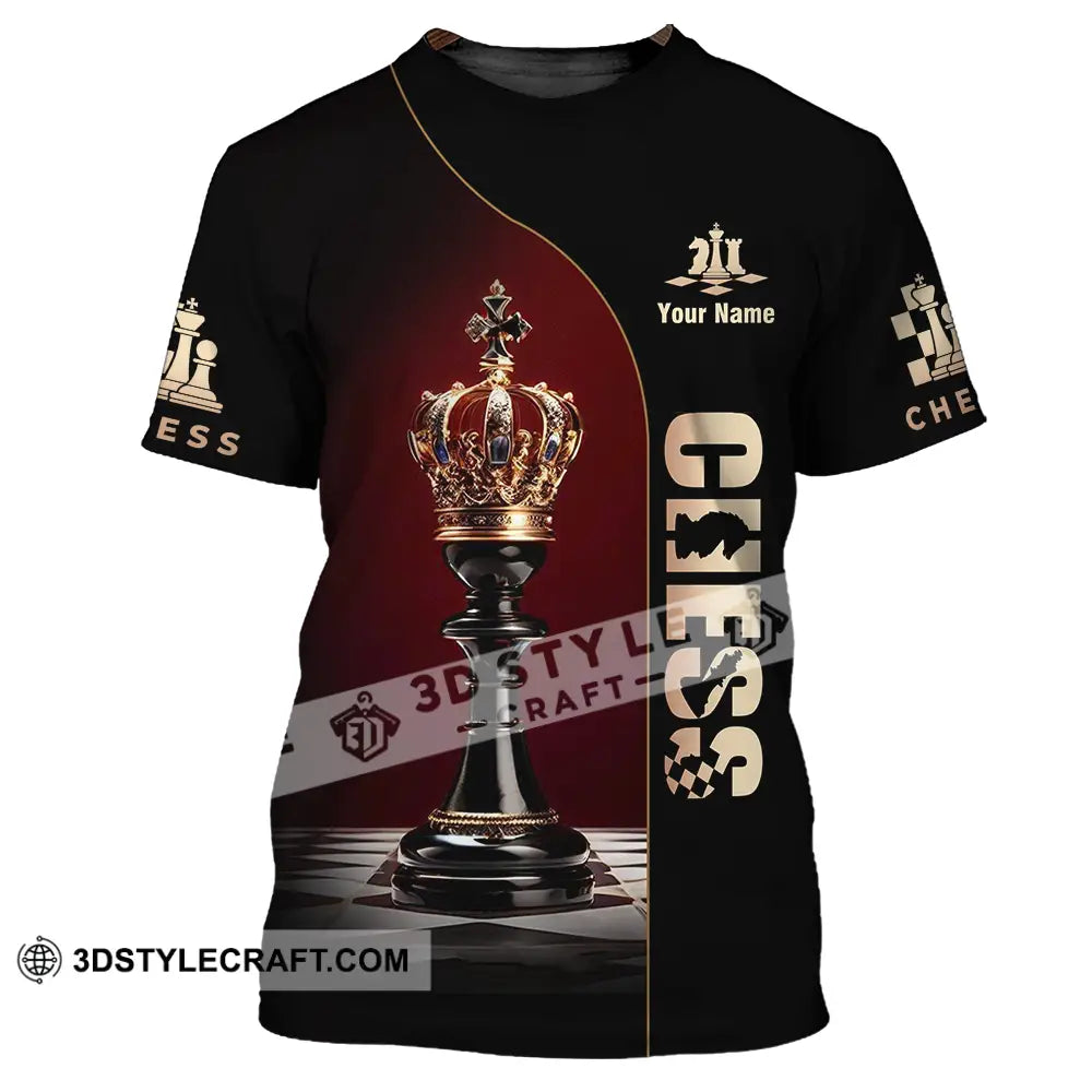 Unisex Shirt - Custom Chess 3D Shirt T-Shirt / S T-shirt