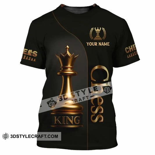 Unisex Shirt - Custom Chess 3D Shirt T-Shirt / S T-shirt