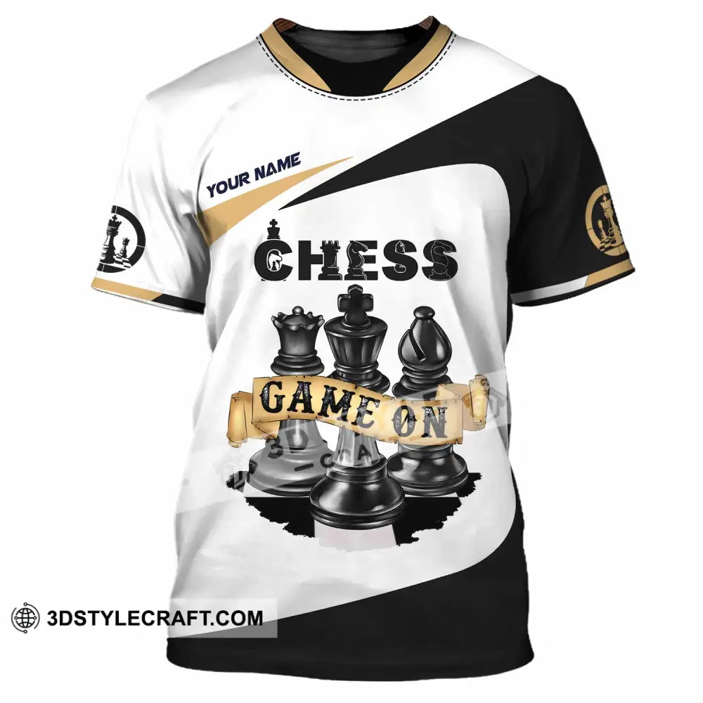 Unisex Shirt - Custom Chess Game On Shirt T-Shirt / S T-shirt