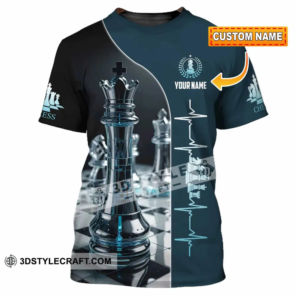 Unisex Shirt - Custom Chess Heartbeat Shirt T-shirt