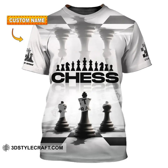 Unisex Shirt - Custom Chess Lover 3D Shirt style option 1
