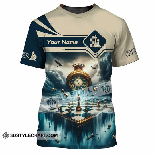 Unisex Shirt - Custom Chess Lover 3D Shirt style option 4