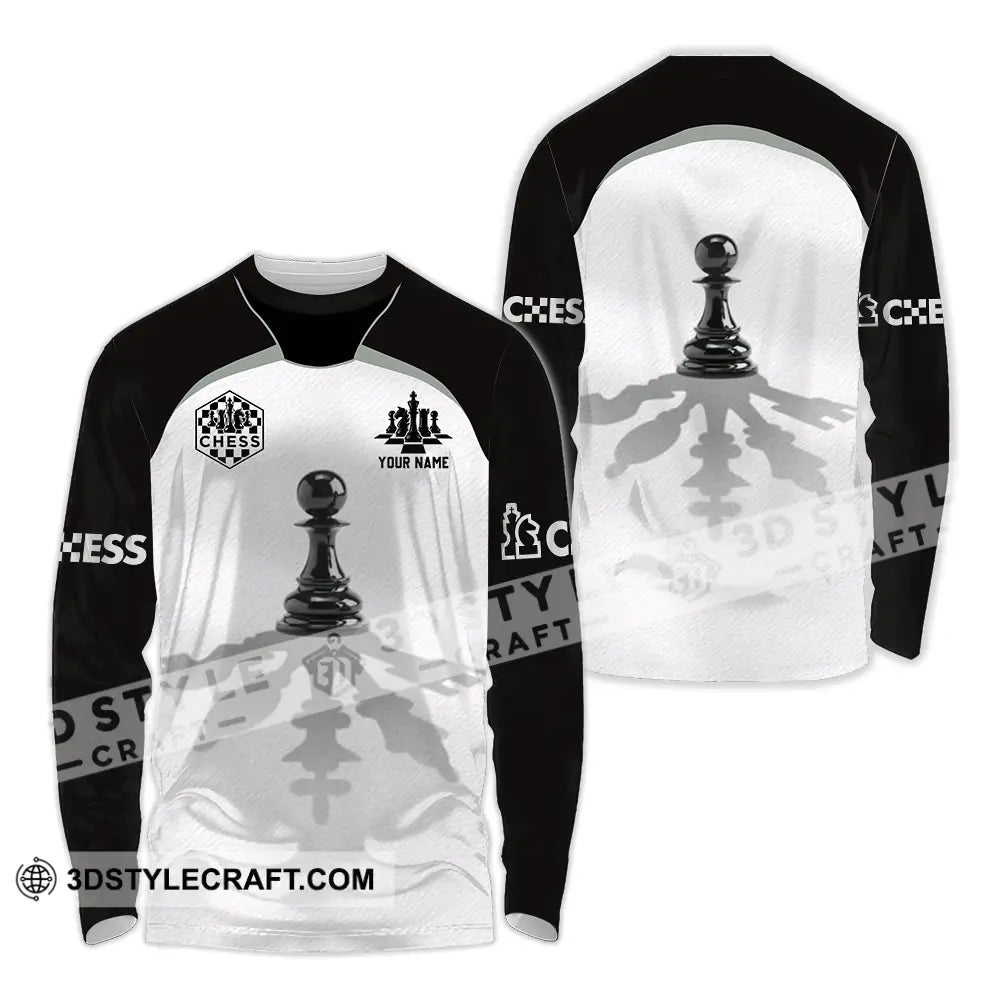 Unisex Shirt - Custom Chess Lover Classic Shirt Long Sleeve Shirt / S T-shirt