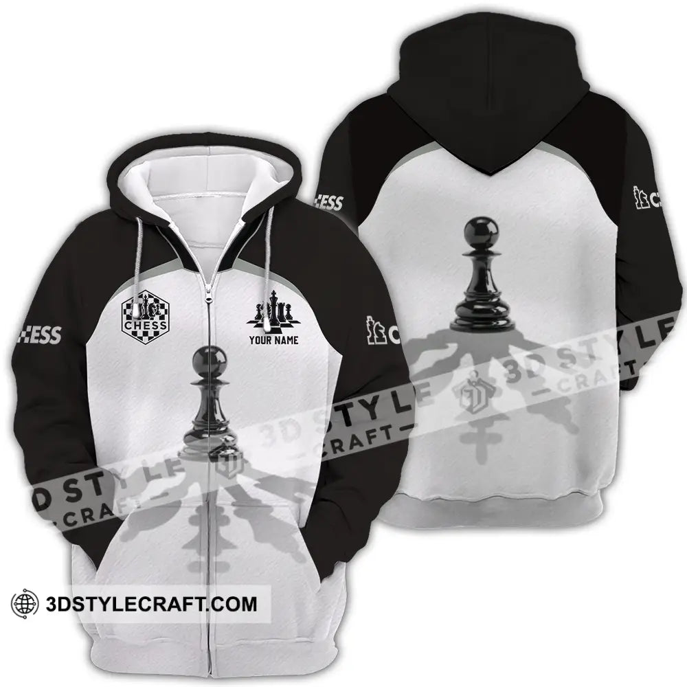 Unisex Shirt - Custom Chess Lover Classic Shirt Zipper Hoodie / S T-shirt