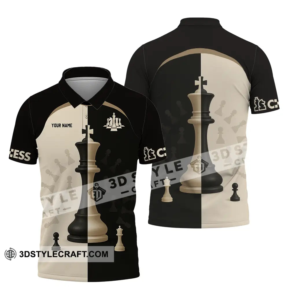 Unisex Shirt - Custom Chess Lover Shirt International Chess Day Polo Shirt / S T-shirt