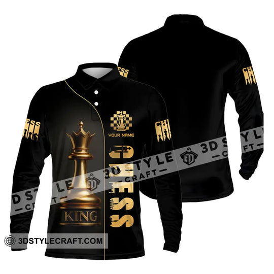 Unisex Shirt - Custom Chess Player 3D Shirt style option 4