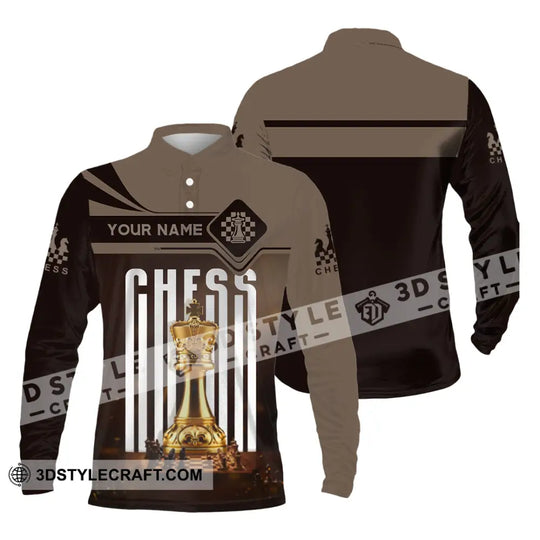 Unisex Shirt - Custom Chess Player 3D Shirt style option 4