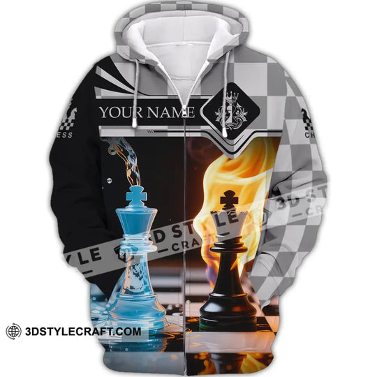 Unisex Shirt - Custom Chess Player 3D Shirt style option 2