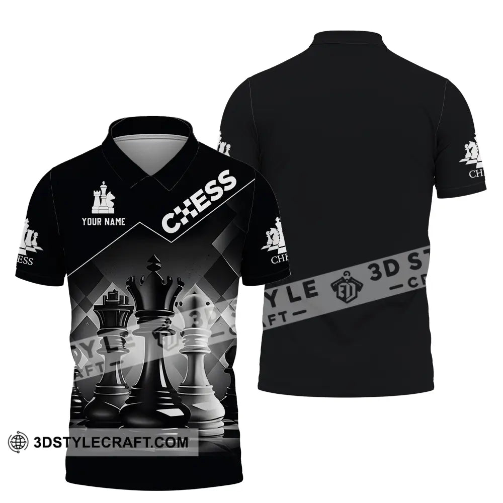 Unisex Shirt Custom Chess Player Shirt Polo Shirt / S T shirt