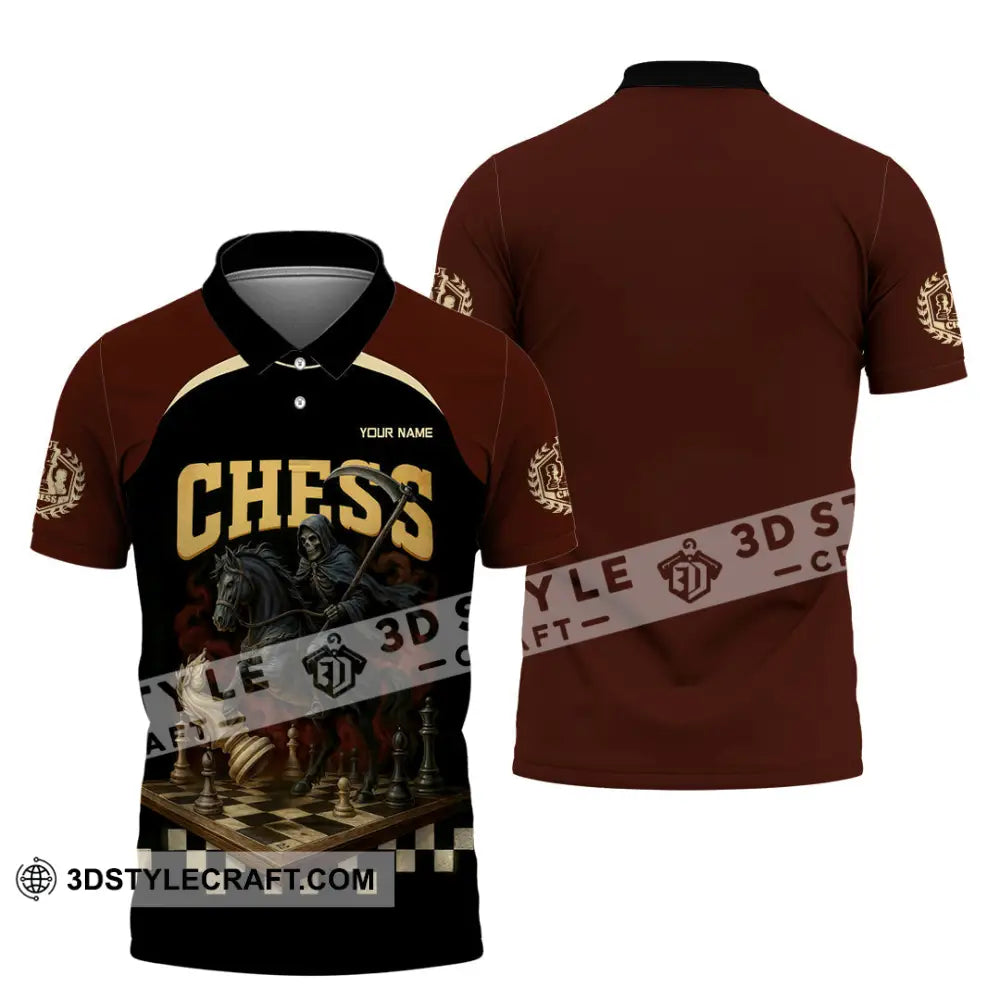 Unisex Shirt - Custom Chess Sport Shirt Polo Shirt / S T-shirt