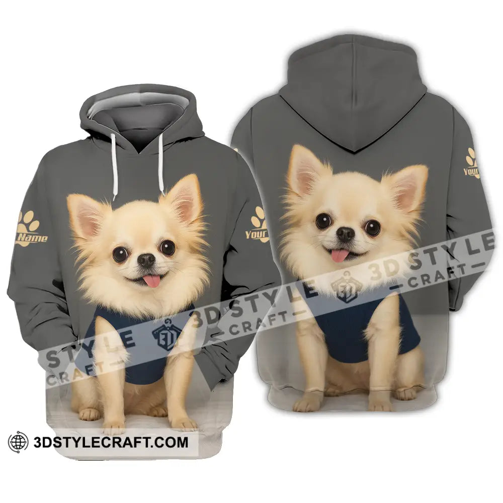 Unisex Shirt - Custom Chihuahua Shirt Hoodie / S T-shirt