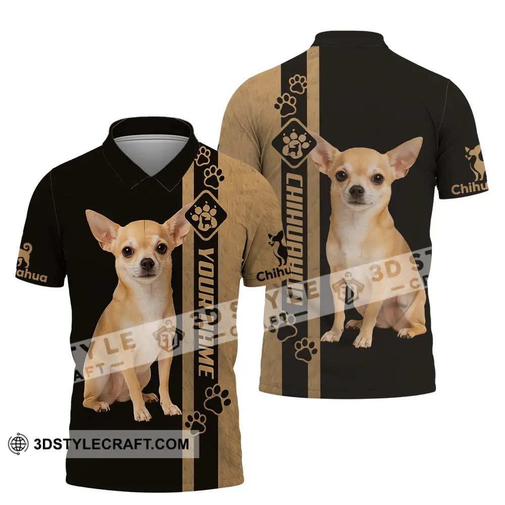 Unisex Shirt - Custom Chihuahua Shirt Polo Shirt / S T-shirt