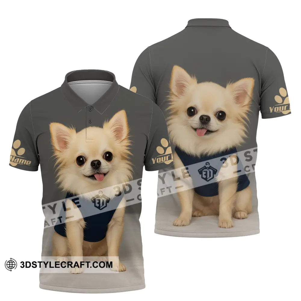 Unisex Shirt - Custom Chihuahua Shirt Polo Shirt / S T-shirt