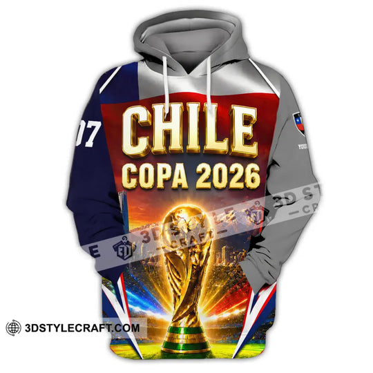Unisex Shirt - Custom Chile Copa 2026 Shirt style option 2