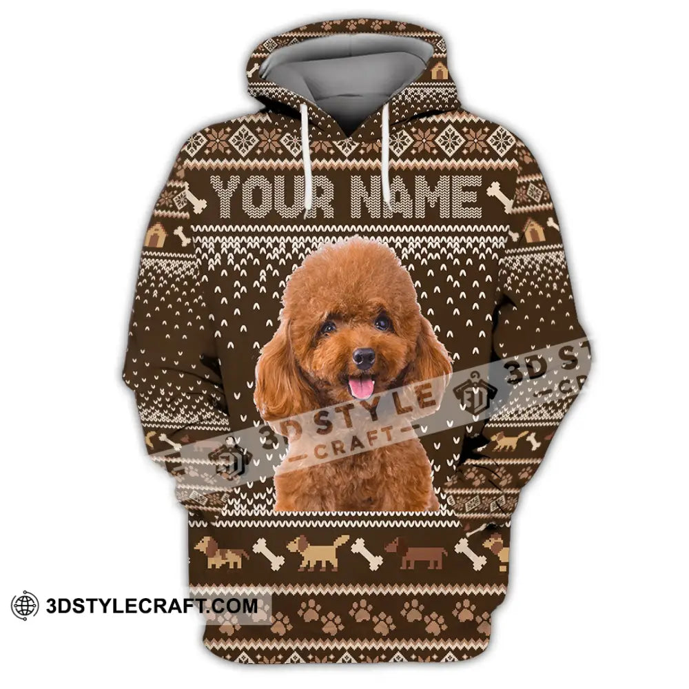 Unisex Shirt - Custom Christmas Pet 3D Shirt Hoodie / S T-shirt