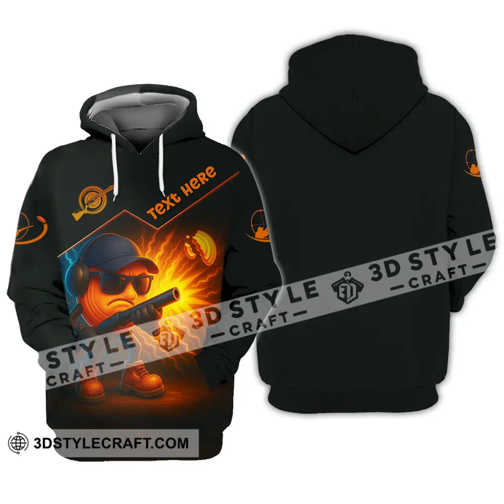 Unisex Shirt - Custom Clay Target Shooting Shirt Hoodie / S T-shirt