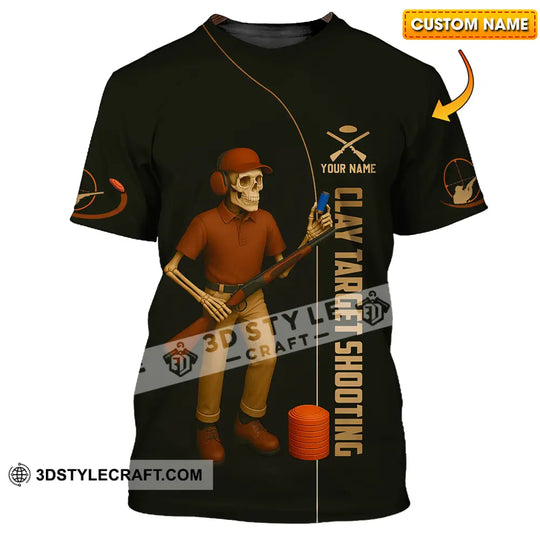 Unisex Shirt - Custom Clay Target Shooting Shirt style option 1