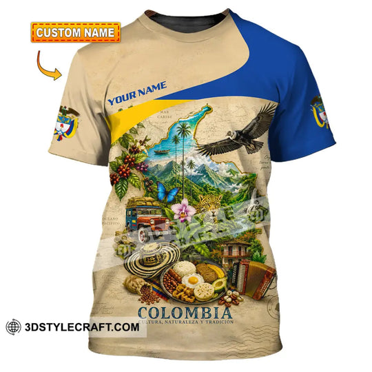 Unisex Shirt - Custom Colombia Shirt style option 1
