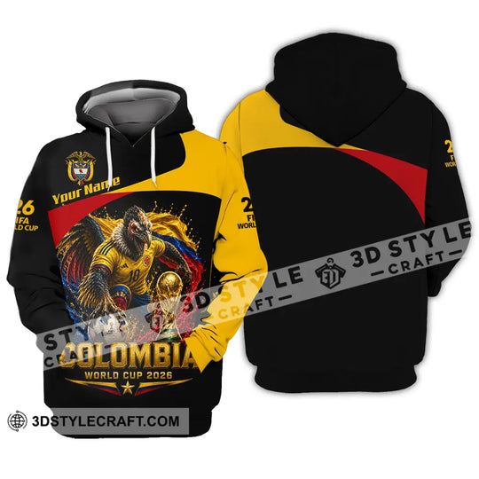Unisex Shirt - Custom Colombia World Cup 2026 Shirt style option 3