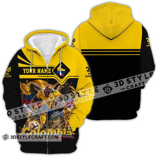Unisex Shirt - Custom Colombia World Cup 2026 Shirt style option 4