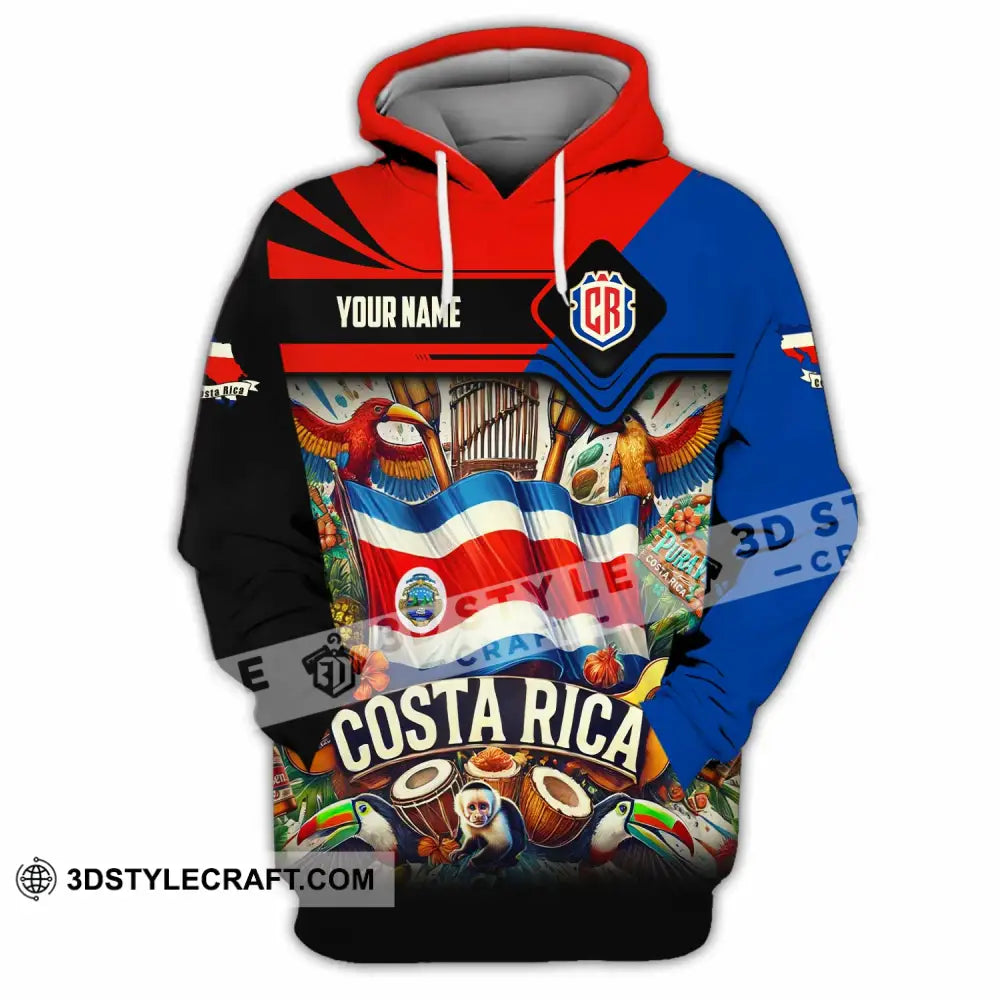 Unisex Shirt - Custom Costa Rica Shirt Hoodie / S T-shirt