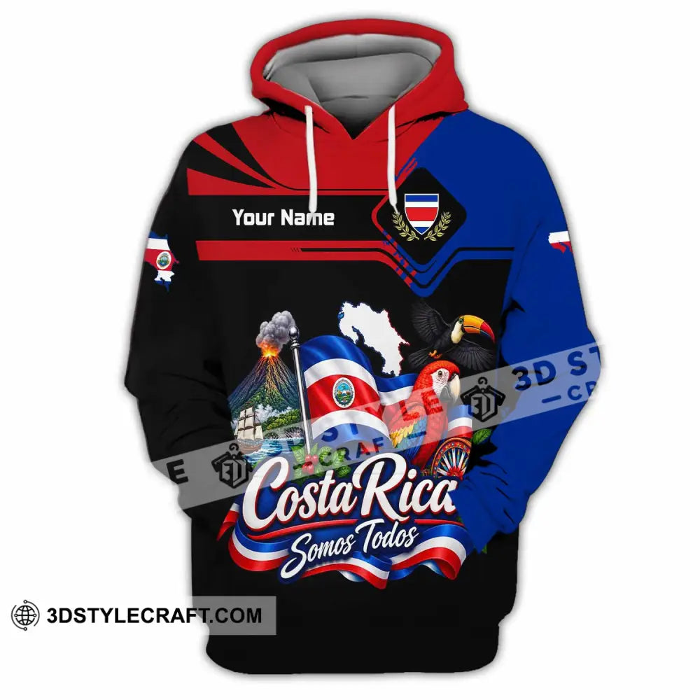 Unisex Shirt - Custom Costa Rica Shirt - Hoodie / S - T-shirt