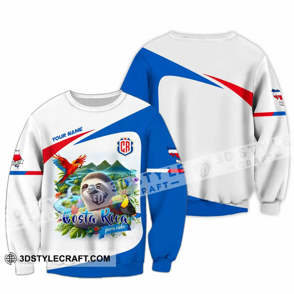 Unisex Shirt - Custom Costa Rica Shirt Long Sleeve / S T-shirt