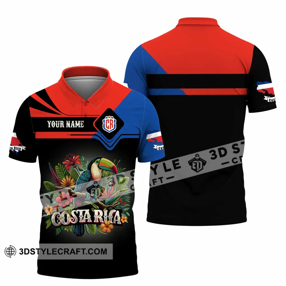 Unisex Shirt - Custom Costa Rica Shirt Polo Shirt / S T-shirt