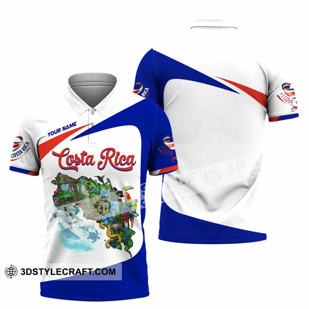 Unisex Shirt - Custom Costa Rica Shirt Polo Shirt / S T-shirt