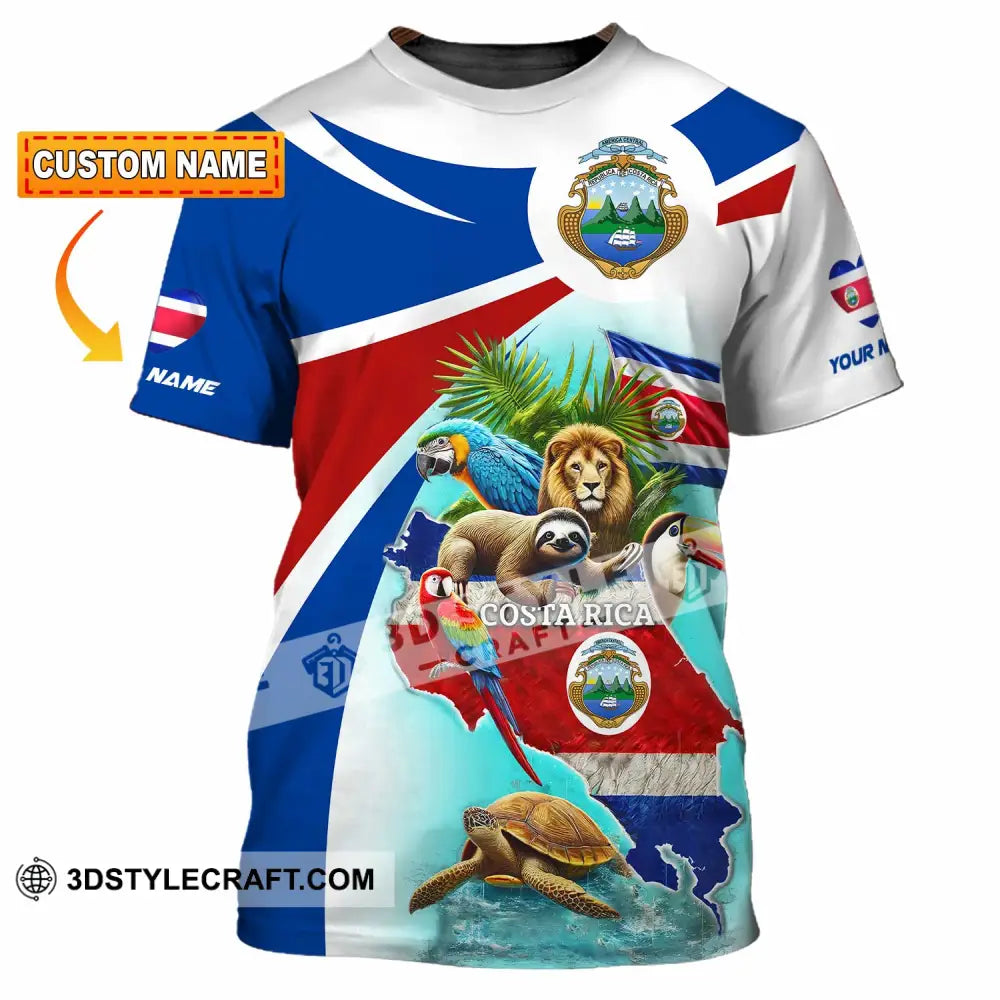 Unisex Shirt - Custom Costa Rica Shirt T-shirt