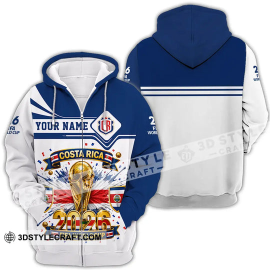 Unisex Shirt - Custom Costa Rica World Cup 2026 Shirt style option 4