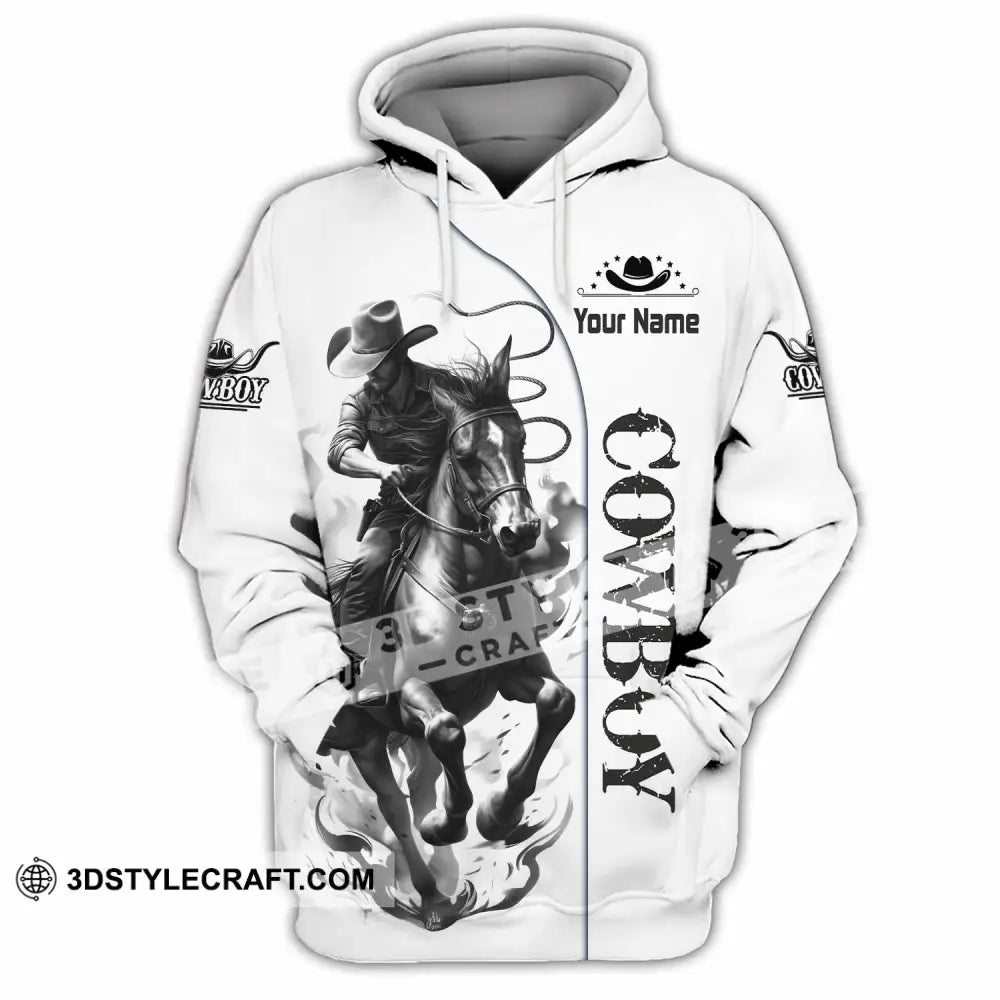 Unisex Shirt - Custom Cowboy Shirt - Hoodie / S - T-shirt