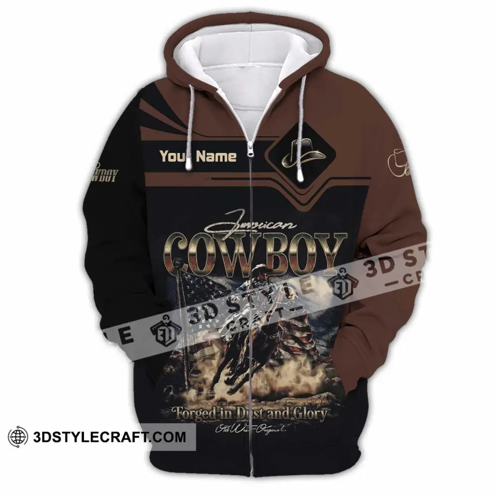 Unisex Shirt - Custom Cowboy Shirt - Zipper Hoodie / S - T-shirt