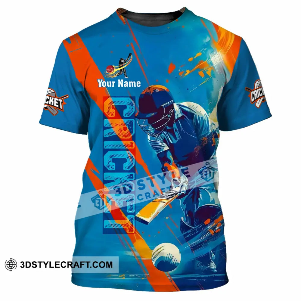 Unisex Shirt - Custom Cricket 3D Shirt T-Shirt / S T-shirt