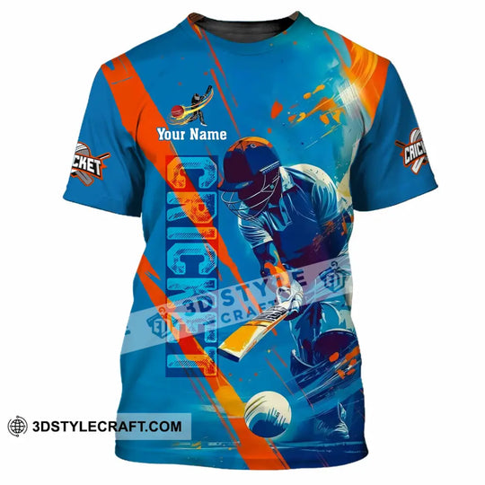 Unisex Shirt - Custom Cricket 3D Shirt style option 4