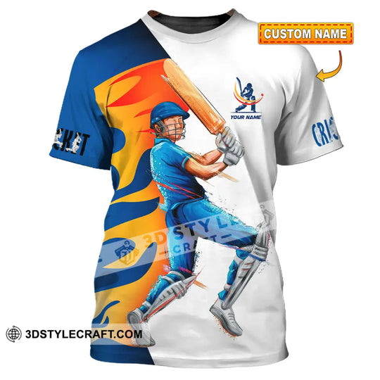 Unisex Shirt - Custom Cricket Player Shirt style option 1