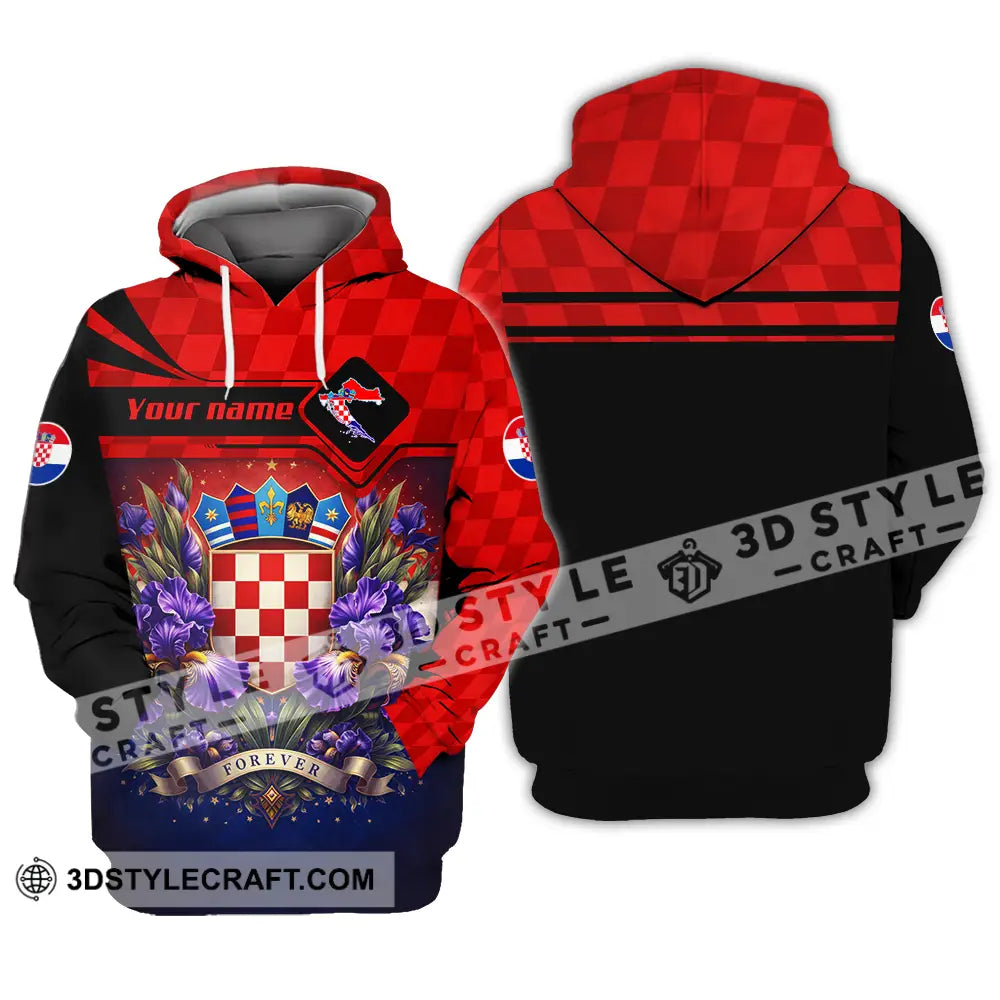 Unisex Shirt - Custom Croatia Fifa World Cup 2026 3D Shirt - Hoodie / S - T-shirt