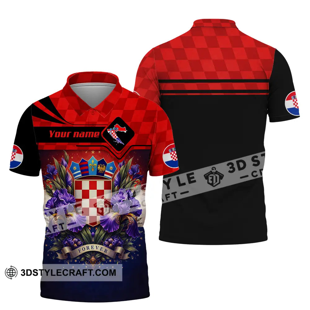 Unisex Shirt - Custom Croatia Fifa World Cup 2026 3D Shirt - Polo Shirt / S - T-shirt