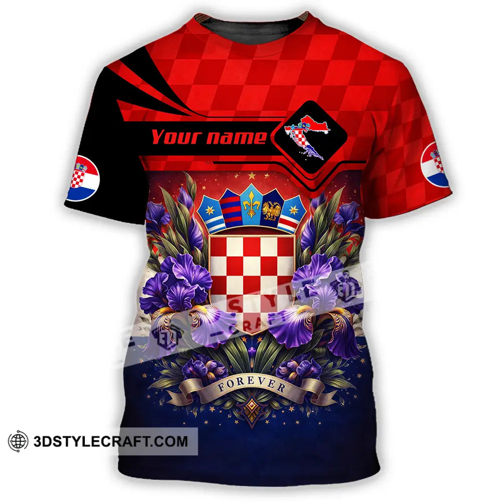 Unisex Shirt - Custom Croatia Fifa World Cup 2026 3D Shirt - T-Shirt / S - T-shirt