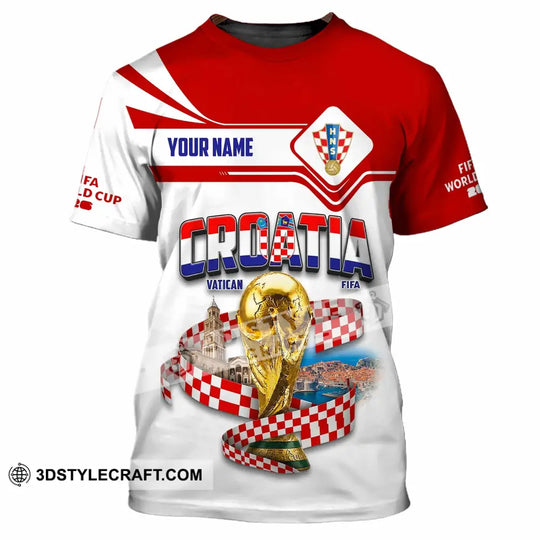 Unisex Shirt - Custom Croatia Shirt style option 2