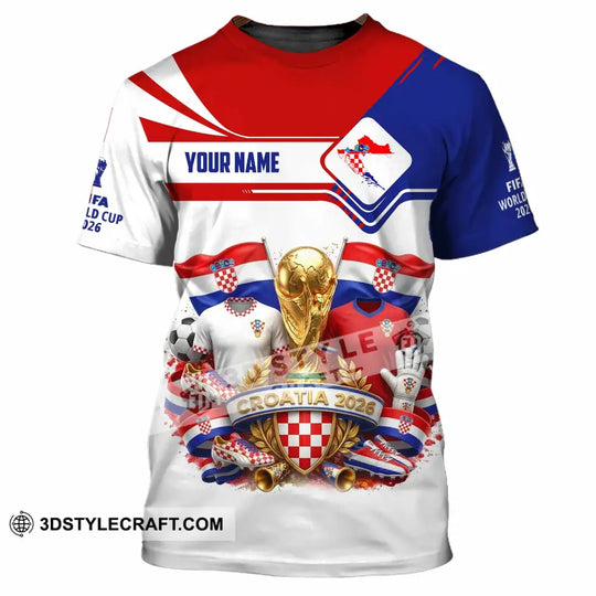 Unisex Shirt - Custom Croatia World Cup 2026 Shirt style option 4